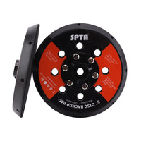 SPTA 5" 6" Sanding Pad Backing Plate for DA Polisher 125mm 150mm Self Adhesive Back Plate with Heat Emission Holes