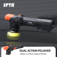 SPTA CP301 3 inch Dual Action Polisher 5-Meter Long Power Supply Cord Constant Speed Output