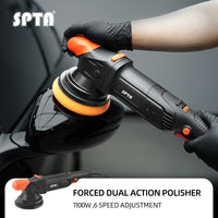 SPTA CP503 1100W Forced Dual Action Polisher 5-Meter Long Power Supply Cord