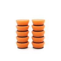 SPTA 1Inch/2INCH Orange Heavy Cut Polishing Pad for Car Buffer Polisher Compound Polishing Sponge Pads, Compounding, Polishing,Remove 1200#/1500# Sanding Marks For Car Detailing, Tight Areas and Small Spaces