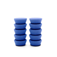 SPTA 1Inch/2INCH Blue Medium Cut Polishing Pad for Car Buffer Polisher Compound Polishing Sponge Pads Compounding, Polishing,Remove 1500#/2000# Sanding Marks For Car  Detailing, Tight Areas and Small Spaces