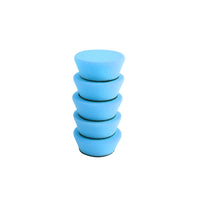 SPTA 5Pack 1Inch /2Inch T60 Moderate-Cut Foam Polishing Pad For DA/RO Car Polisher To Remove 1500#/2000# Sanding disc marks & Medium oxidation Over Spray, And Surface imperfections For Car Detailing, Tight Areas and Small Spaces