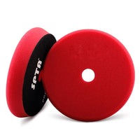 T10 Red Ultra-Fine Finishing Beveled Foam Polishing Pads for Car Detailing & Gloss Enhancement