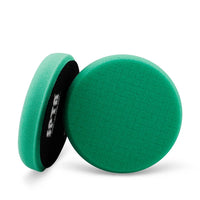 T120 Green Heavy-Cut Grid-Pattern Foam Polishing Pad 5" to 6"