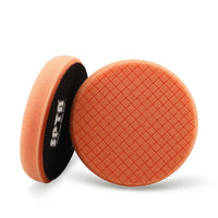 T40 Orange Medium-Cut Grid-Pattern Foam Polishing Pad 5" to 6"