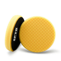 T80 Yellow High-Cut Grid-Pattern Foam Polishing Pad – 5" to 6"