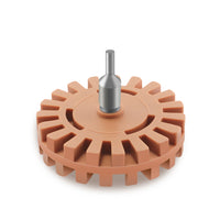 SPTA Decal Eraser Wheel, Decal Remover Eraser, Stripe Off Wheel, Pinstripe, Adhesive Remover