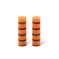SPTA 12.5MM/25MM/1INCH/2INCH/3INCH Orange Heavy Cut Polishing Pad for Car Buffer Polisher Compound Polishing Sponge Pads, Compounding, Polishing,Remove 1200#/1500# Sanding Marks For Car Detailing, Tight Areas and Small Spaces