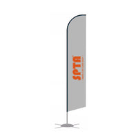 SPTA Cultural Products,Flag,Feather Pennant Shap,Polyester Pongee,Warp,Weft Fabic