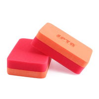 SPTA WF007 Ceramic Coating Sponge Applicator 120*80*35mm Orange For Removing Paint Overspray Without Scratcing Surfaces