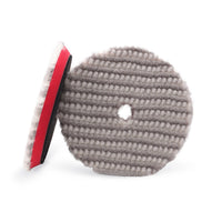T120 Gray Short-Pile Wool Heavy-Cut Polishing Pads