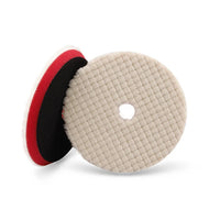 T130 Japanese-Style Double-Pattern Wool Heavy-Cut Polishing Pads