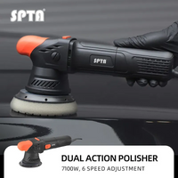 SPTA CP304 710W 5" Dual Action Polisher 5-Meter Long Power Supply Cord Constant Speed Output