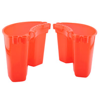 SPTA Bucket Dolly Organizer ,Car Wash Organizer - External Hanging Barrel and Multipurpose Hanging Organizer Attachment for Home, Garden, Camping, Fishing Tools, Universal Fit