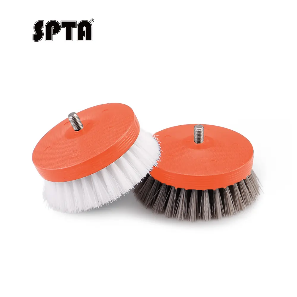 SPTA Mini Brush for Mini Car Polisher Car Detail Brush Made With PP Bristle For Home&Carpet&Office&More