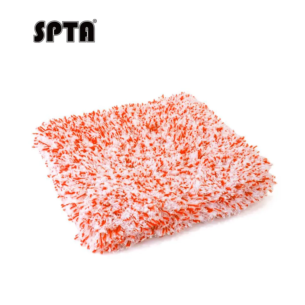 SPTA Car Wash Sponge Mitt Pad 380GSM,Wash Mitts for Car Washing