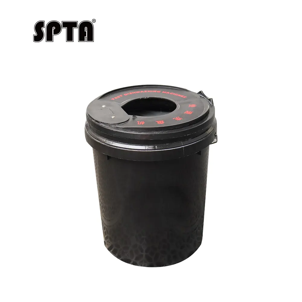 SPTA Foam Pad & Wool Pad Cleaning Bucket,Convience to Clean,for Cleaning, Kitchens, Restaurants,Car Pads