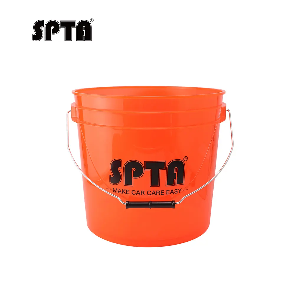 SPTA PT137 15L 382*278mm round plastic bucket With Lid Wash Car Bucket