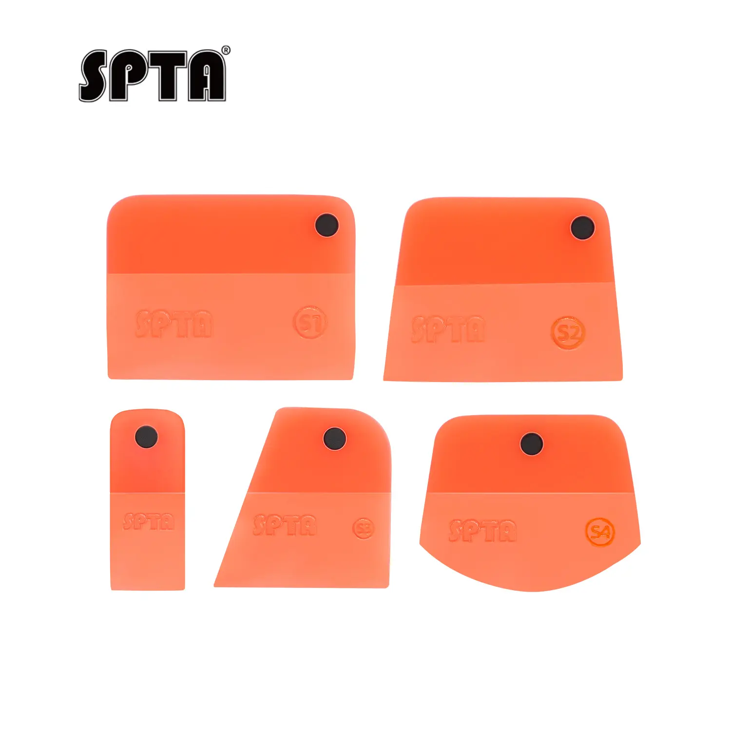 SPTA Squeegee Car Tool Rubber Scraper for Paint Protection Film Installation