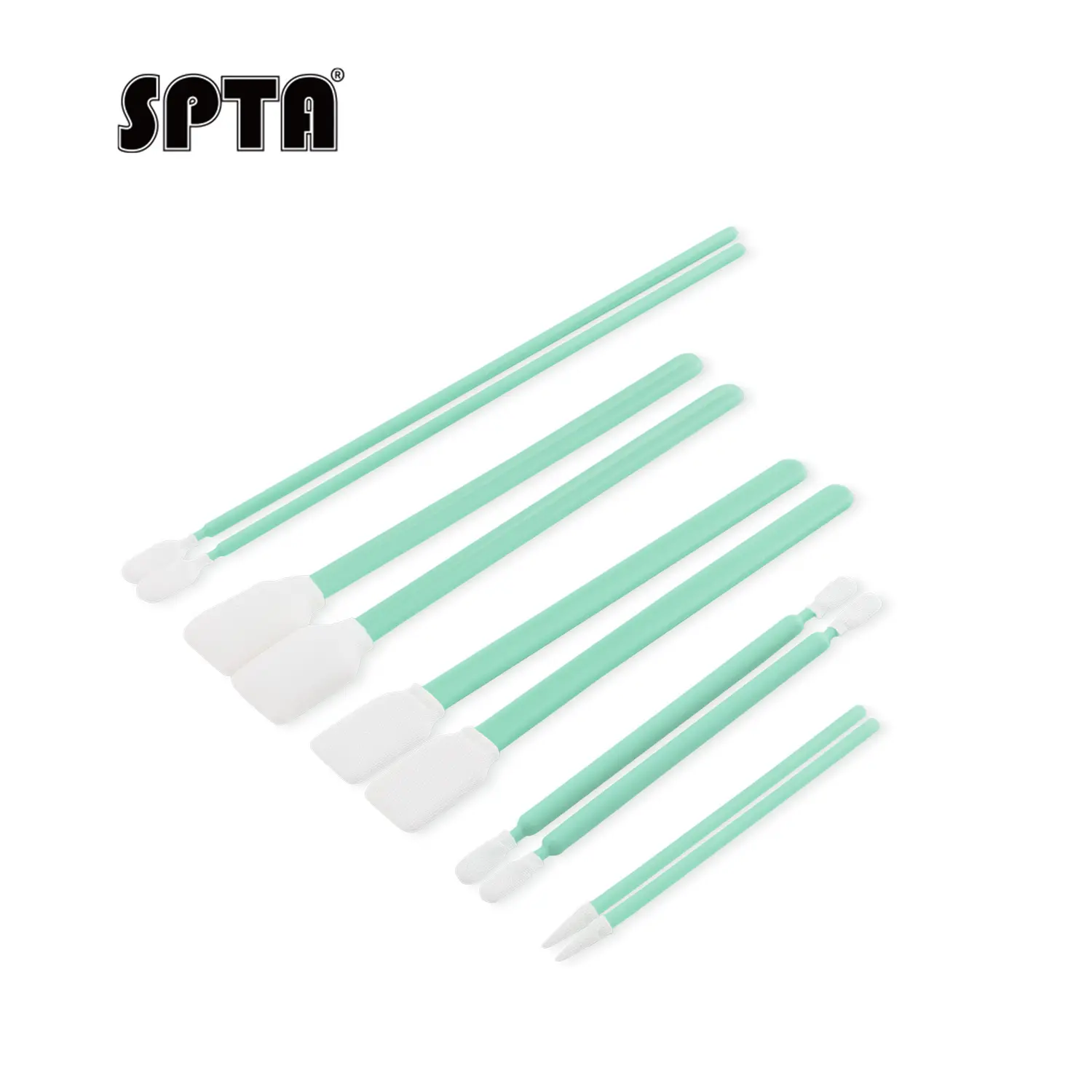 SPTA Detailing Swabs,Cleaning Swab Kit Microfiber Knitted,Lint Free Swabs for Printer, Gun, Optics Lens, Camera, Arts and Crafts