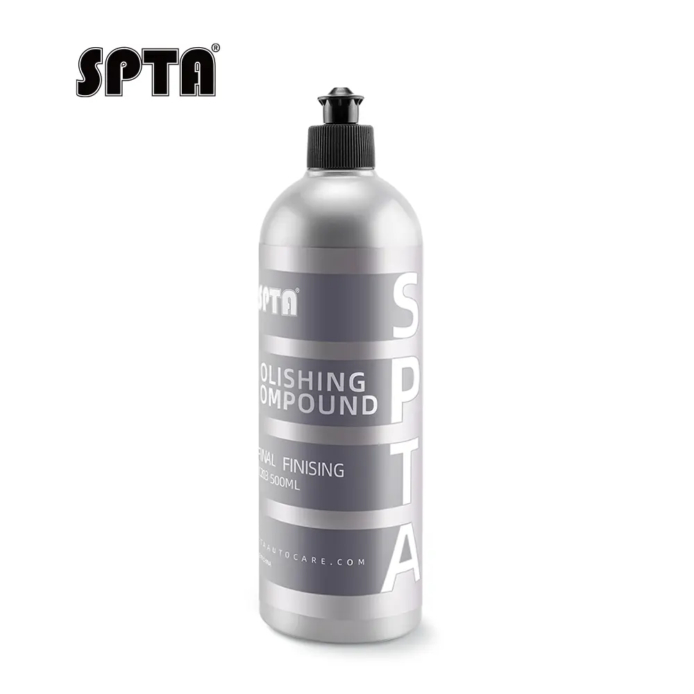 SPTA 500ml Final Finishing Compound Scratch Remover High-end Liquid Car Wax Color Enhance Polishing Glaze Liquid