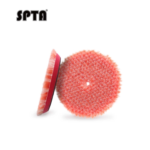 SPTA V2.0 Coarse Long Wool Polishing Pad RO/DA Polisher Buffing Pad for Car Polisher