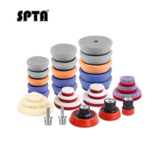 SPTA PT104 1"/2"/3"T-Shape Car Detail Polishing Pads